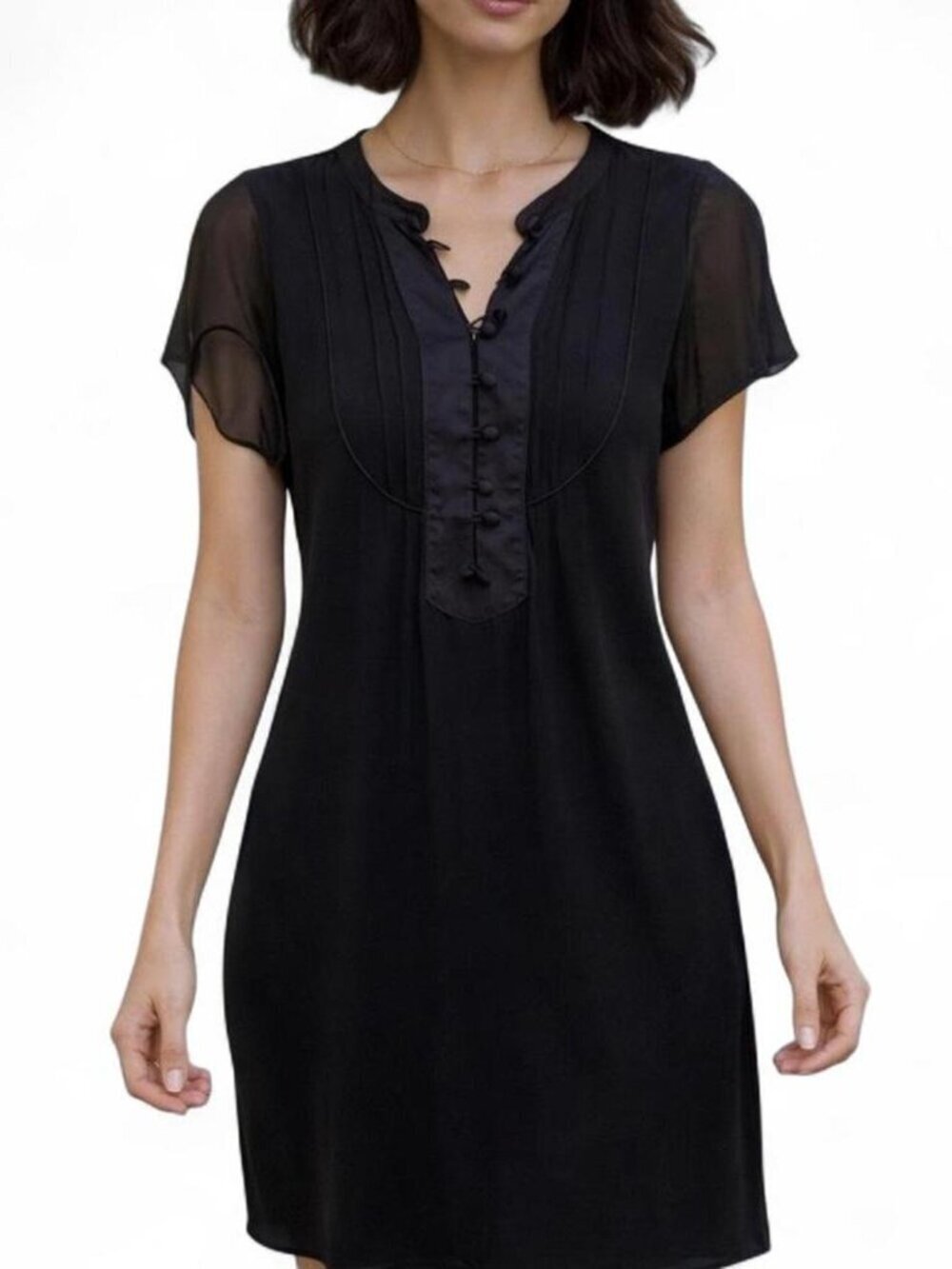 Calypso 100% Silk Dress w/Slip​